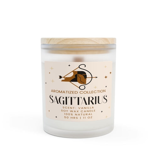 11oz Sagittarius Zodiac Candle