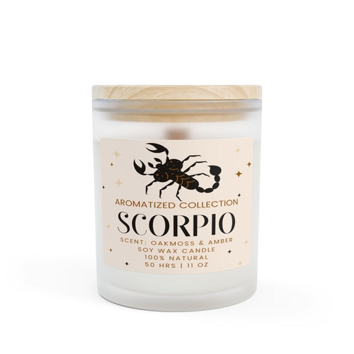 11oz Scorpio Zodiac Candle