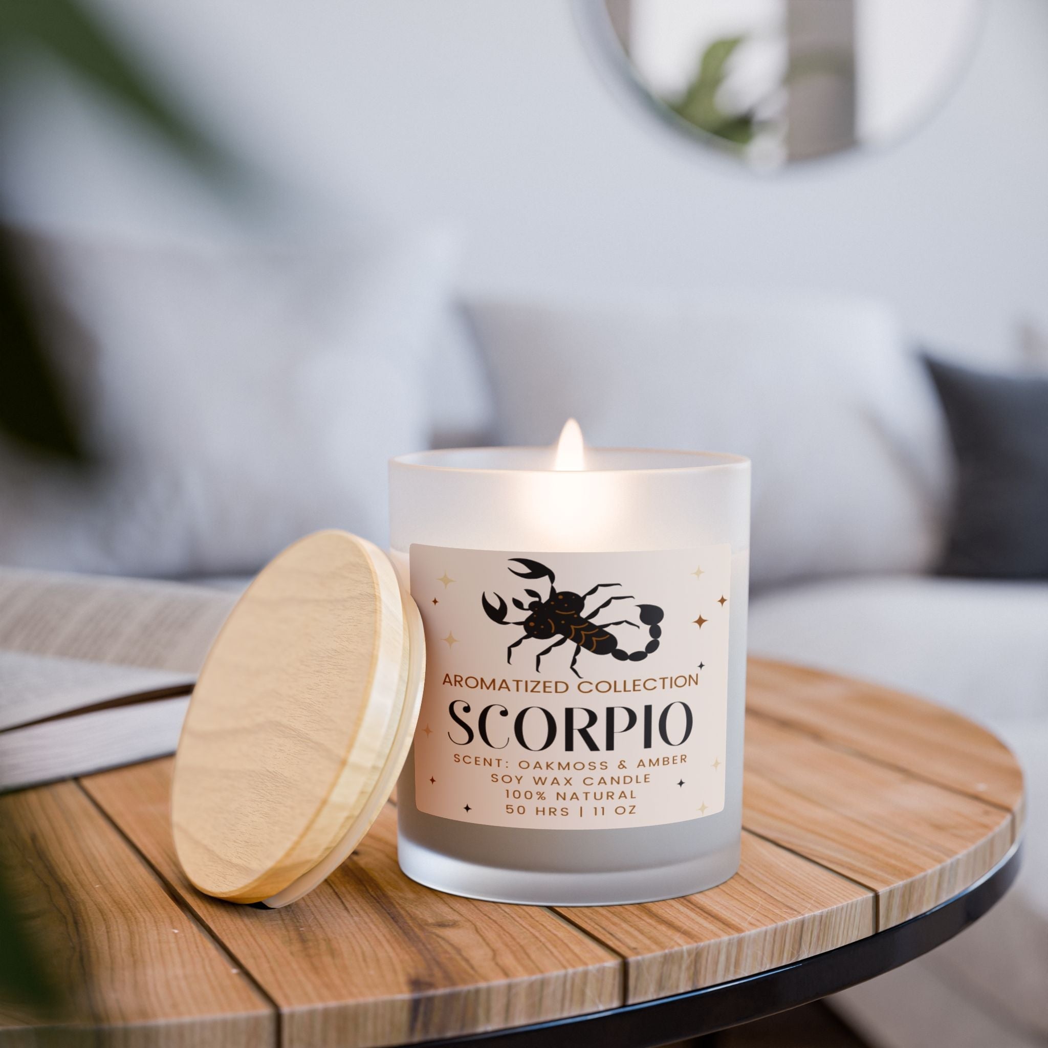 11oz Scorpio Zodiac Candle